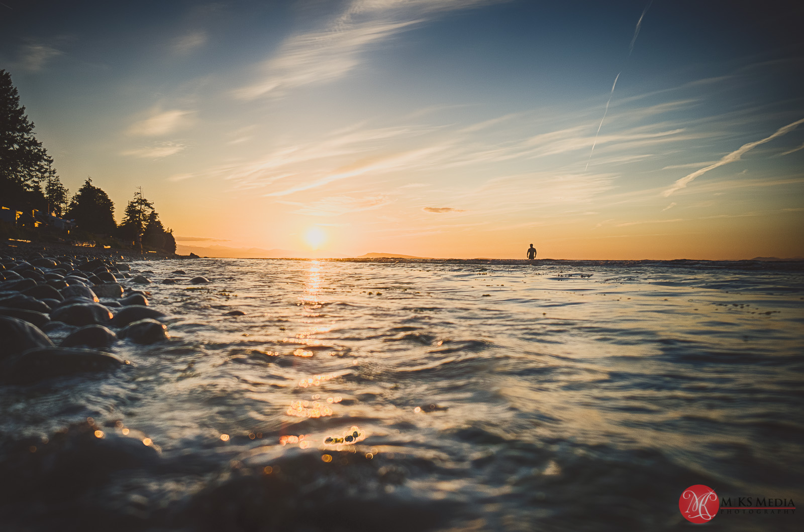 Sunset at Qualicum Beach – Landscape Photography