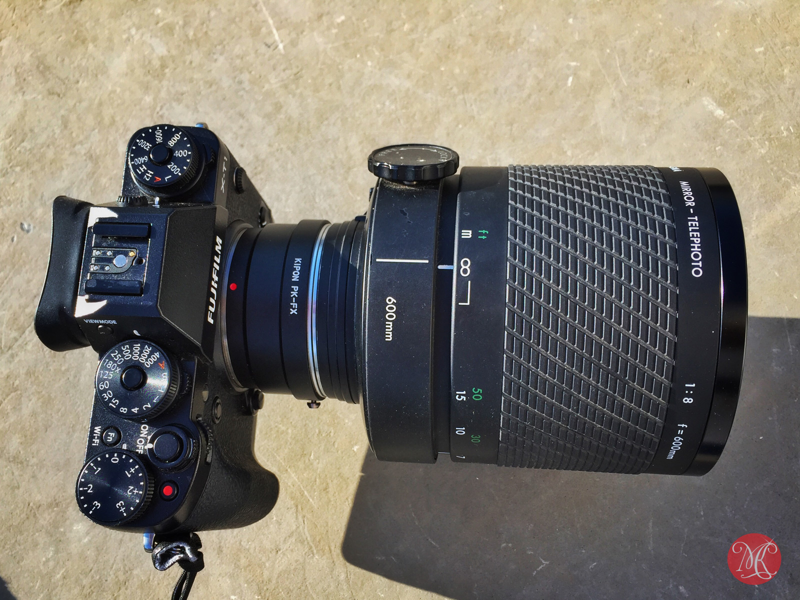 Fuji and Sigma 600mm f8