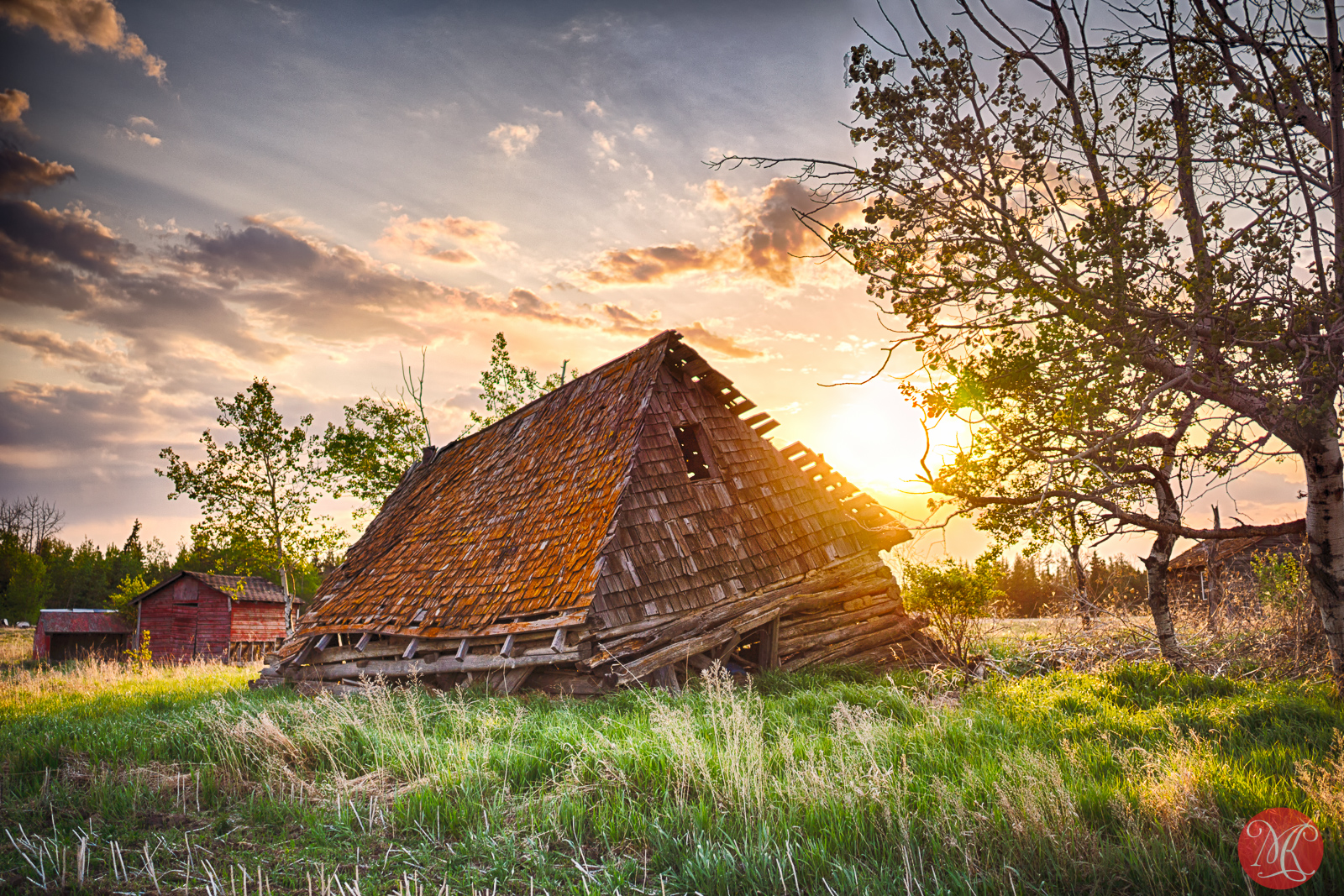 One May Sunset