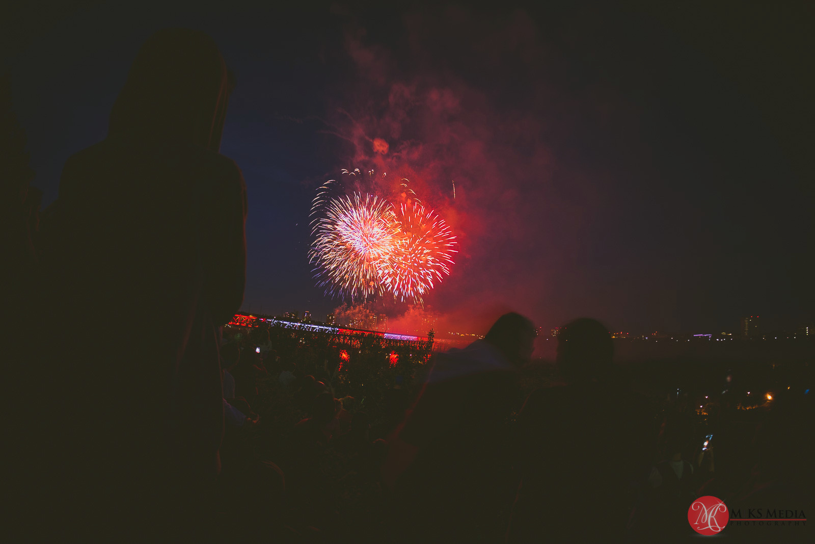 Canada Day Fireworks in Edmonton
