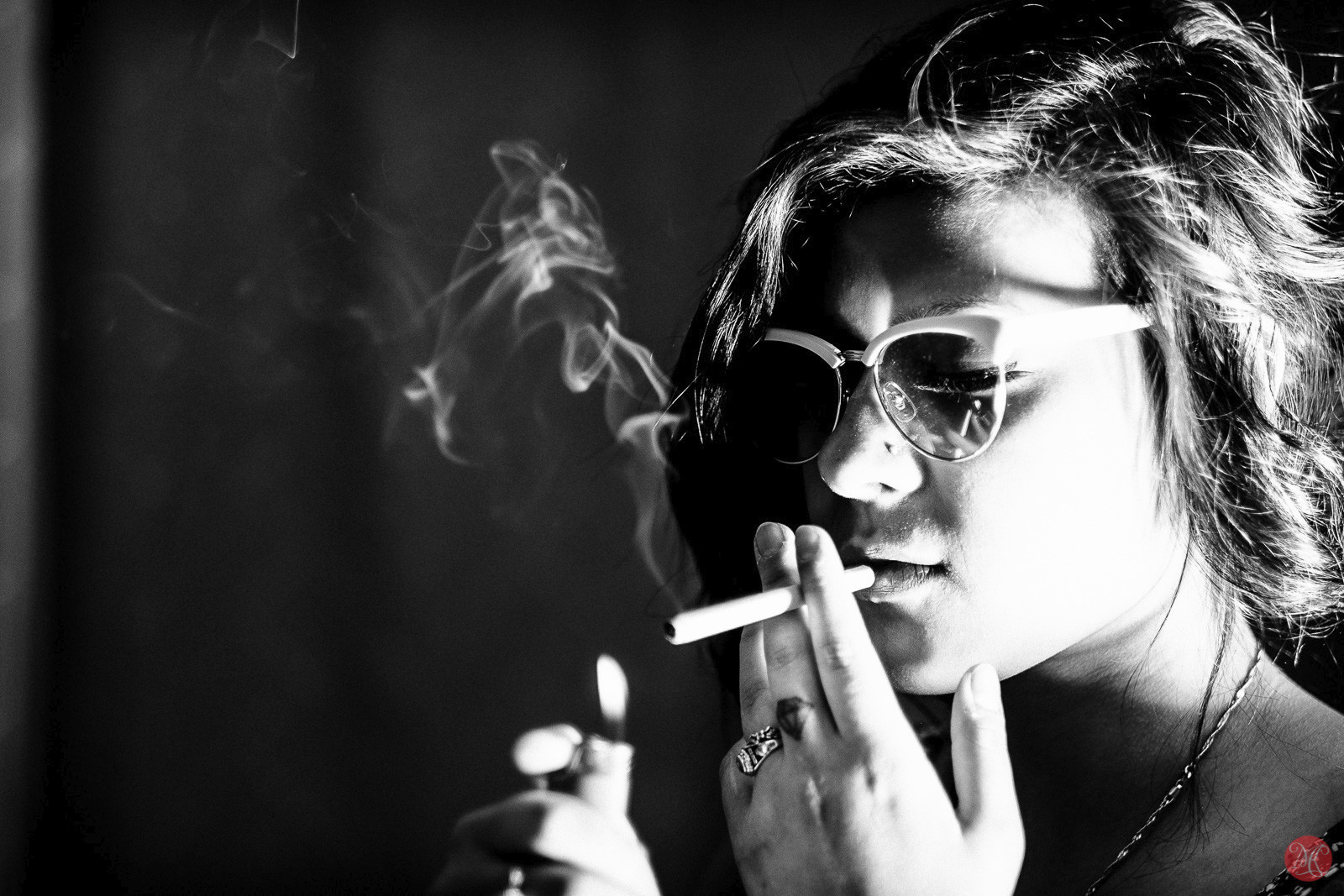 Smoking Portrait